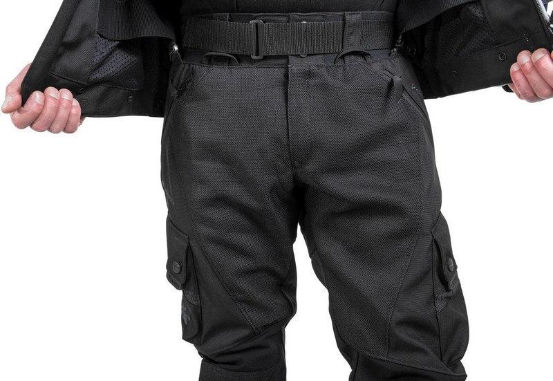 TOURATECH Compañero World Traveller, trousers men, Color: Black, Size: 27 | 01-511-3127-0