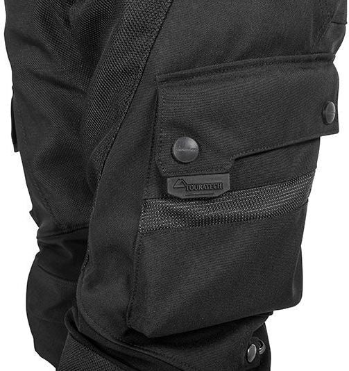 TOURATECH Compañero World Traveller, trousers women, Color: Black, Size: 42 | 01-511-3142-0