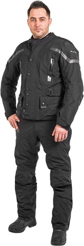 TOURATECH Compañero World Traveller, jacket men, Color: Black, Size: 27 | 01-511-3227-0