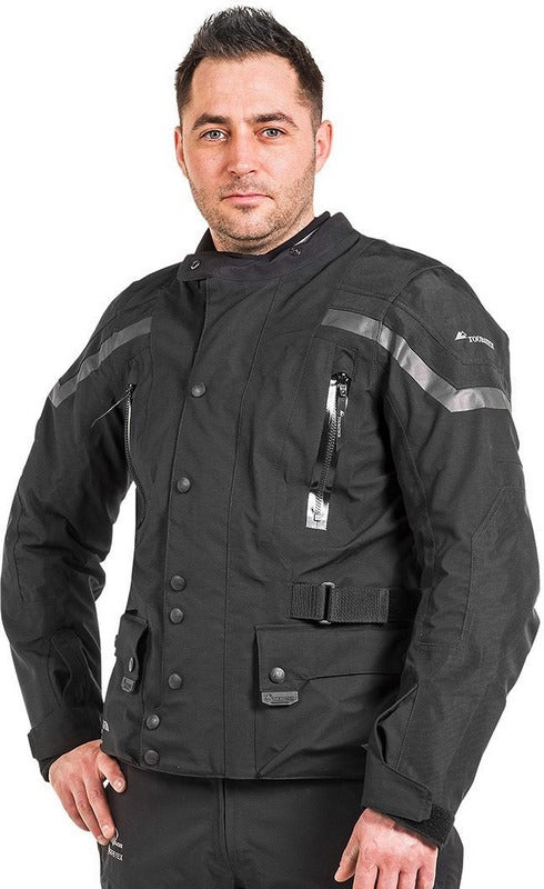 TOURATECH Compañero World Traveller, jacket men, Color: Black, Size: 31 | 01-511-3231-0