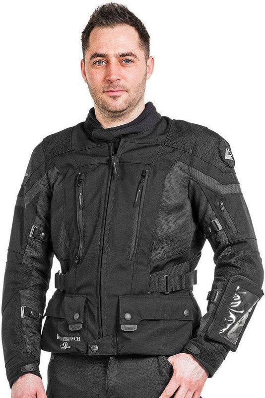 TOURATECH Compañero World Traveller, jacket men, Color: Black, Size: 31 | 01-511-3231-0