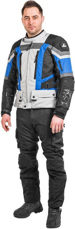 TOURATECH Compañero Summer Traveller, jacket men, Color: Blue, Size: 48 | 01-512-1248-0