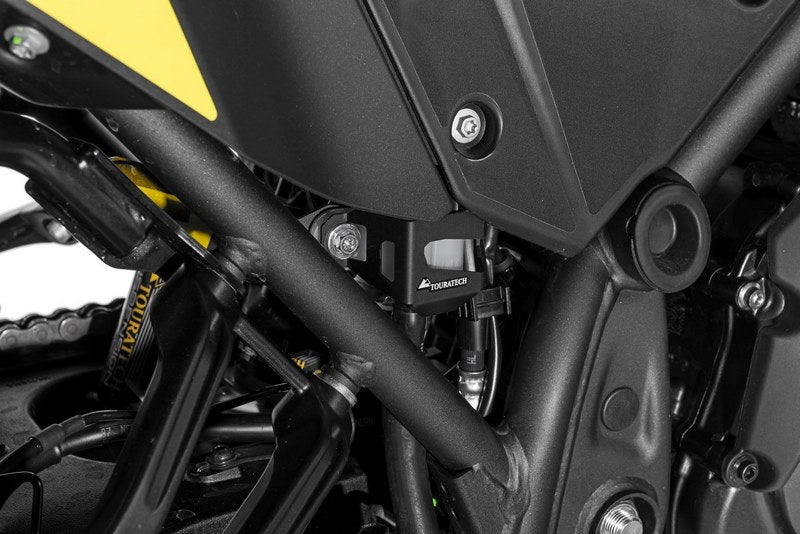 TOURATECH Rear brake fluid reservoir guard black for Yamaha Tenere 700 | 01-632-5030-0