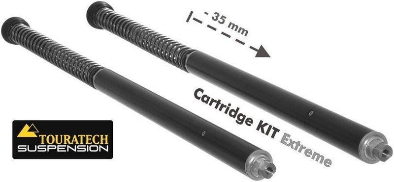 TOURATECH Touratech Suspension Touratech Suspension lowering Cartridge Kit -35mm for Yamaha 700 Tenere from 2019 | 01-632-5876-0