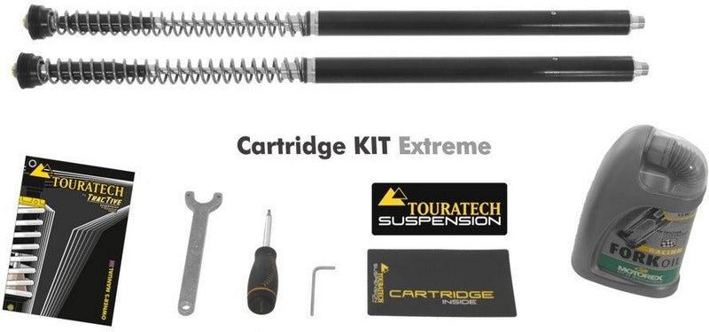 TOURATECH Touratech Suspension Touratech Suspension lowering Cartridge Kit -35mm for Yamaha 700 Tenere from 2019 | 01-632-5876-0