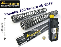 TOURATECH Progressive fork springs for Yamaha 700 Tenere from 2019 -35mm lowering | 01-632-5882-0