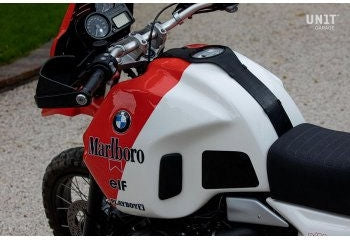 Unit Garage Alpina White/Red Tank cover | 1201WR