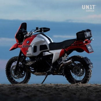 Unit Garage Alpina White/Red Tank cover | 1201WR