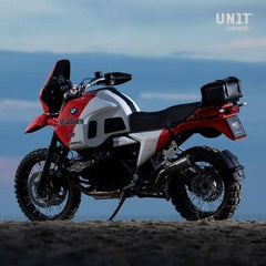 Unit Garage Alpina White/Red Tank cover | 1201WR