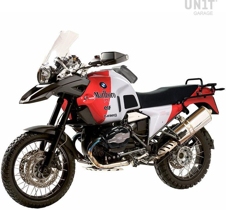 Unit Garage Alpinewhite/Red Tank cover R120GS R (2004-2012) | 1201WRR