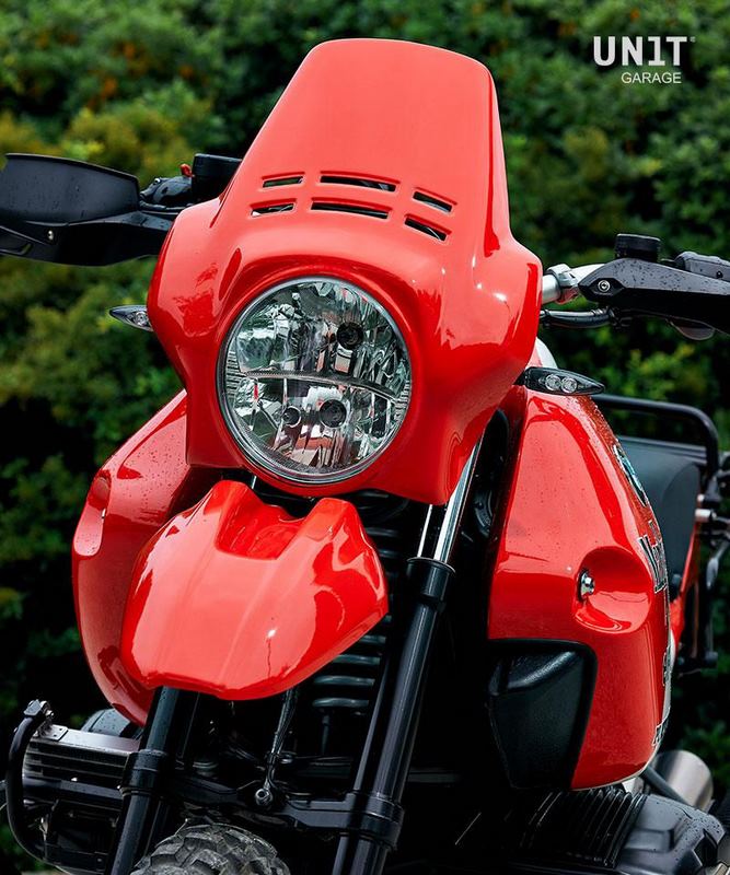 Unit Garage Front fender, Red | 1209R