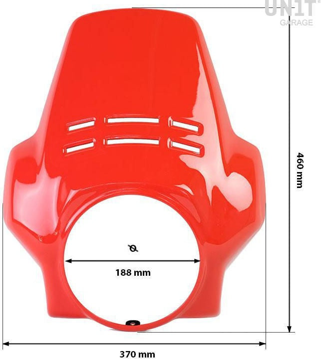 Unit Garage Windshield Fenouil, Red | 1227R