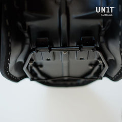 Unit Garage Long seat black | COD. 1521B+1521T