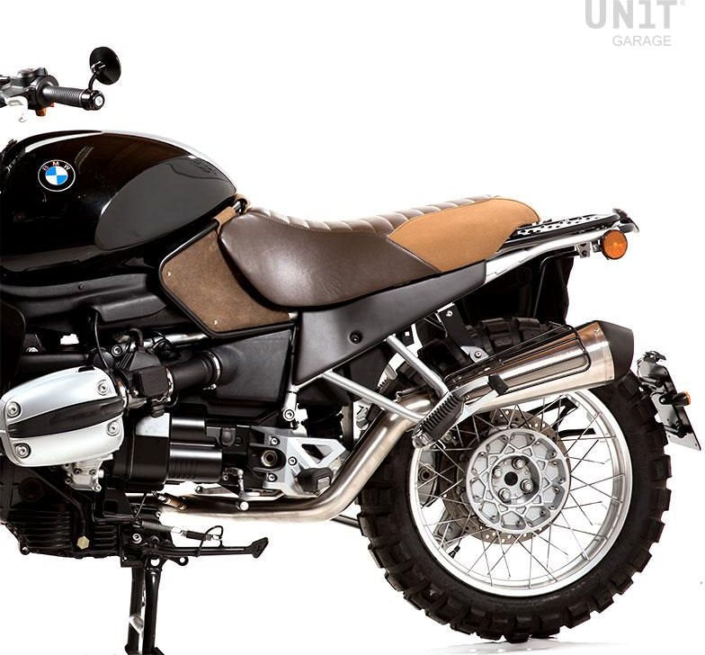 Unit Garage Seat Brown Leather, Canvas R850R-R1100R | COD. 1567Brown+1567T+2304
