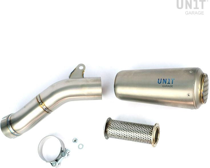 Unit Garage GP-style '10-'12 Titanium muffler | COD. 1611GS1012Tit