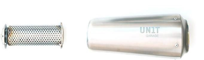 Unit Garage Low Pipe + Support | COD. 1611Low+2023