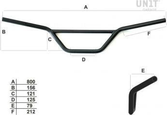 Unit Garage Comfort handlebar | 1613Comfort