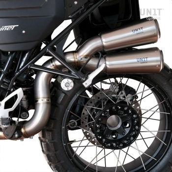 Unit Garage Double High Pipe nineT with visible welding | 1647TitS