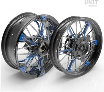 Unit Garage Pair of spoked wheels NineT Racer & Pure 24M9 SX-Spider tubeless | 1675
