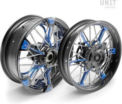Unit Garage Pair of spoked wheels NineT Racer & Pure 24M9 SX-Spider tubeless | 1676