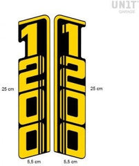 Unit Garage Stickers 40th x NineT/7 tank | 1695-7