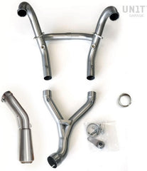Unit Garage Kit Complete exhaust HP2 Titanium | COD. 1708HP2Titanio