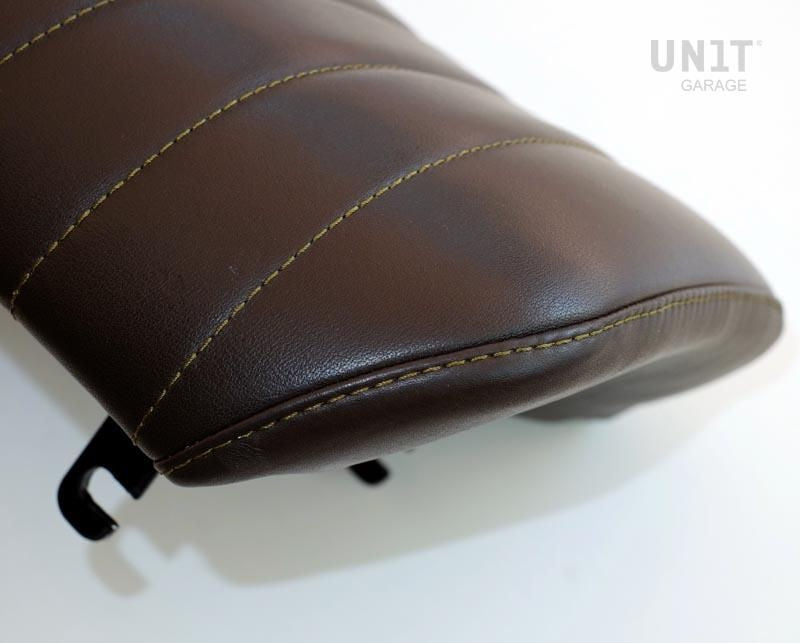 Unit Garage Seat Brown Leather, Canvas | COD. 1802Brown_Sand