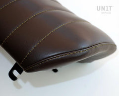 Unit Garage Seat Brown Leather, Canvas | COD. 1802Brown_Sand