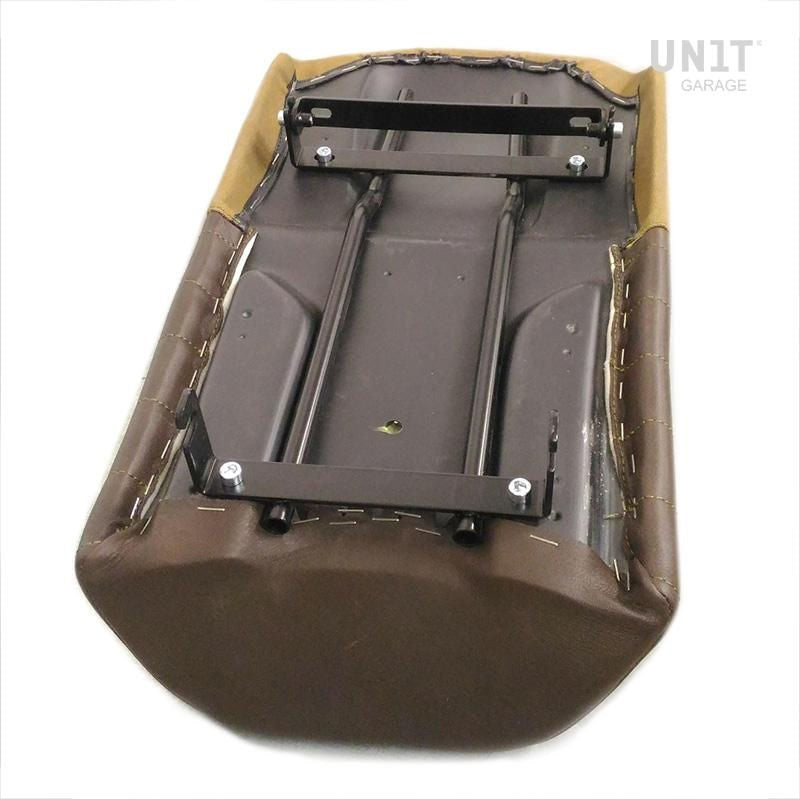 Unit Garage Seat Brown Leather, Canvas | COD. 1802Brown_Sand