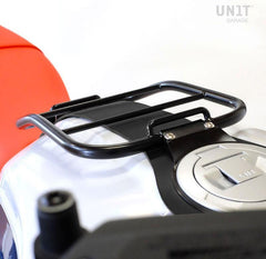 Unit Garage Tank luggage rack with tank belt black | COD. 2008Black