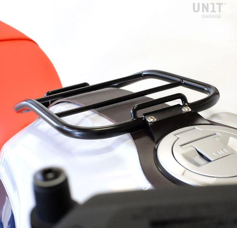 Unit Garage Tank luggage rack with tank belt brown | COD. 2008Brown