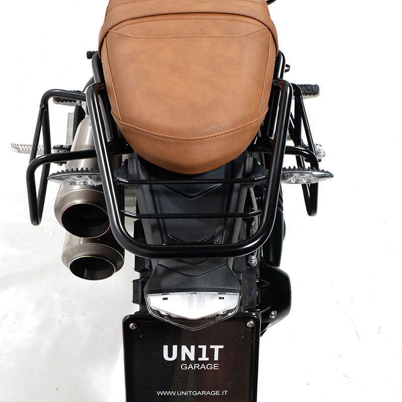 Unit Garage Rear luggage rack with passenger grip | COD. 2014