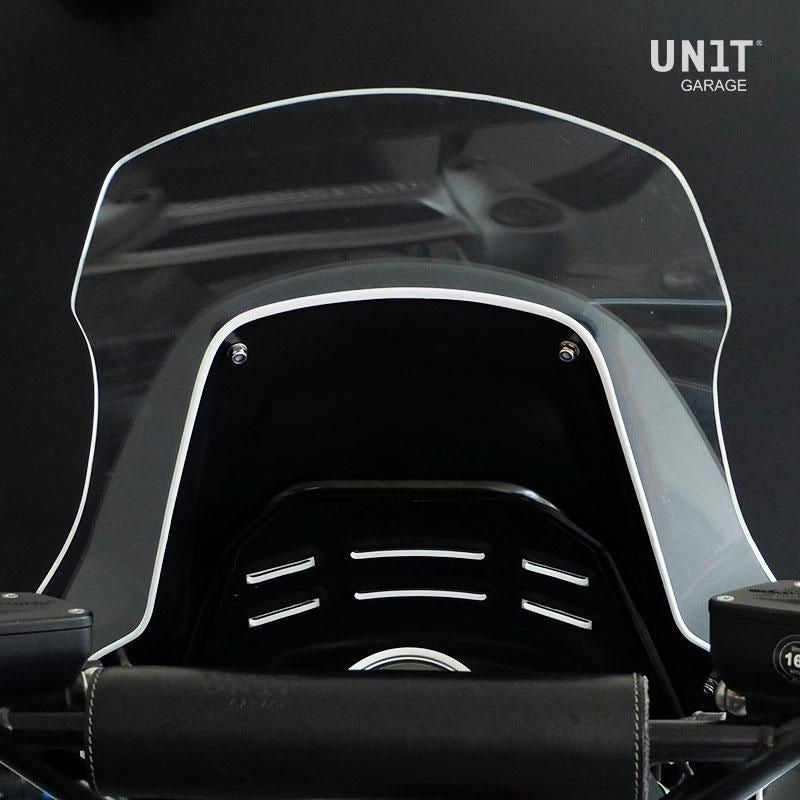 Unit Garage Extension windshield Fenouil with support | COD. 2030+A5+1227EXT