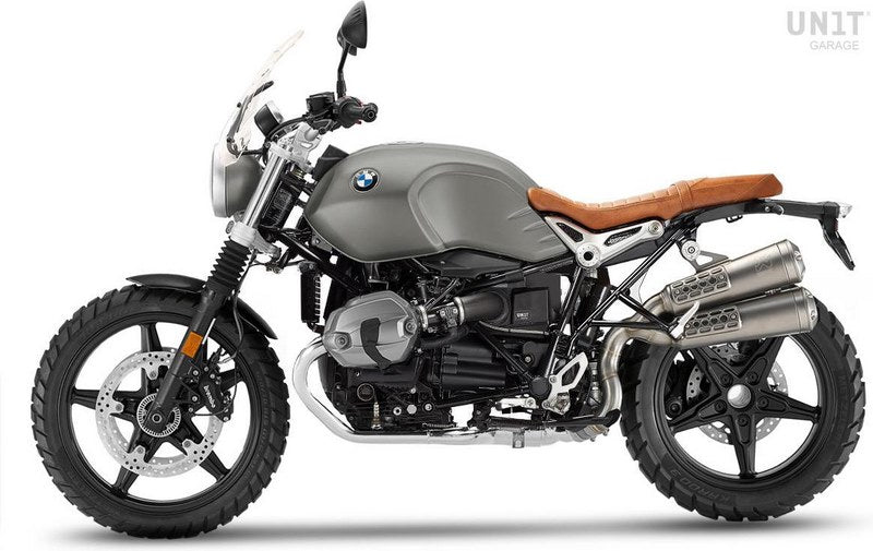 Unit Garage Windshield with GPS support for nineT Scrambler-Pure | 2035