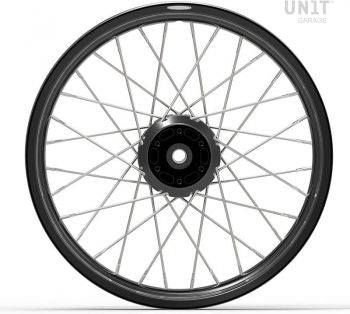 Unit Garage Pair of spoked wheels Moto Guzzi V7 32M6 | 2215-tube-type