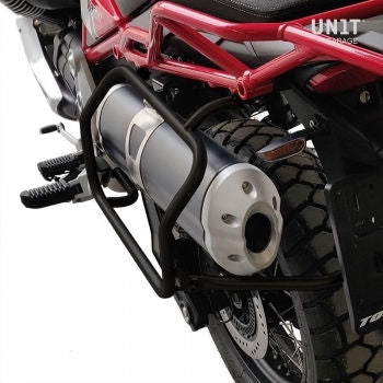 Unit Garage Inox Subframe for Aluminium side panniers Moto Guzzi V85TT | 2252-BL