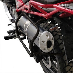 Unit Garage Inox Subframe for Aluminium side panniers Moto Guzzi V85TT | 2252-BL