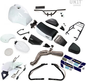 Unit Garage Kit NineT PARIS DAKAR HA83 with accessoires | 2417-SCRAMBLER