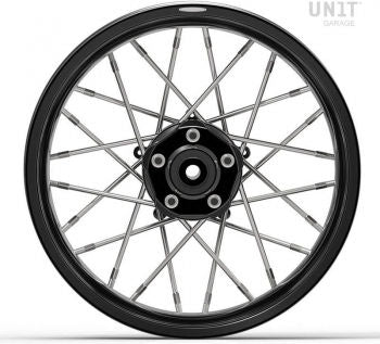 Unit Garage Pair of spoked wheels Yamaha MT09-SP 24M9 | 2521-tubeless