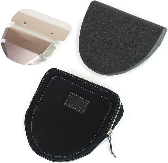 Unit Garage Passenger Bag/Seat in canvas | 2704BL-BL