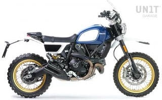 Unit Garage Windshield with GPS support for Ducati Scrambler | 2721