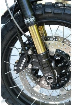Unit Garage Ohlins USD fork kit High + Unit Garage triple clamp | 2904black