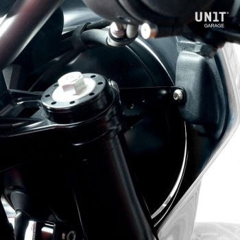 Unit Garage Mounting brackets for Fenouil windscreen with fork cod.2904 | 2909