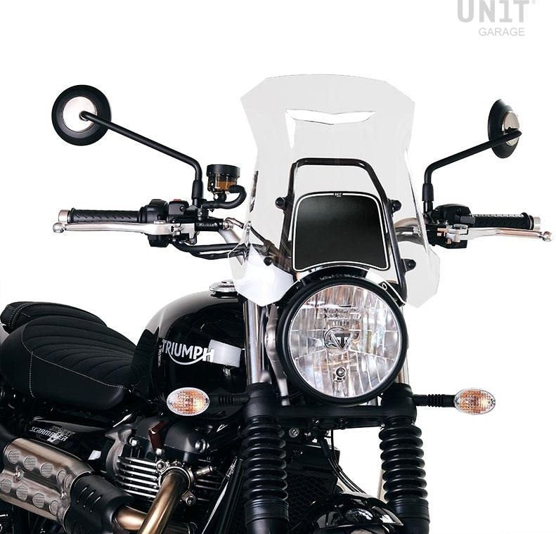 Unit Garage Windshield with GPS support for Triumph Street series | 3141