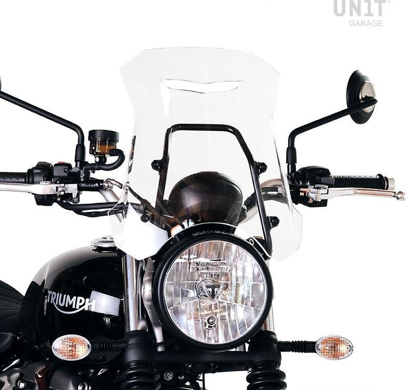 Unit Garage Windshield with GPS support for Triumph Street series | 3141