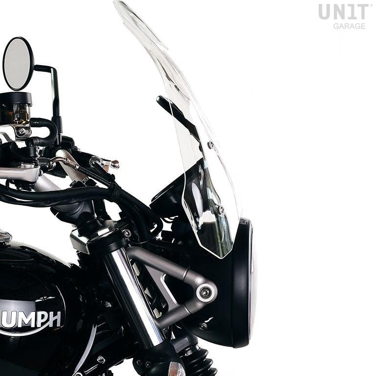 Unit Garage Windshield with GPS support for Triumph Street series | 3141