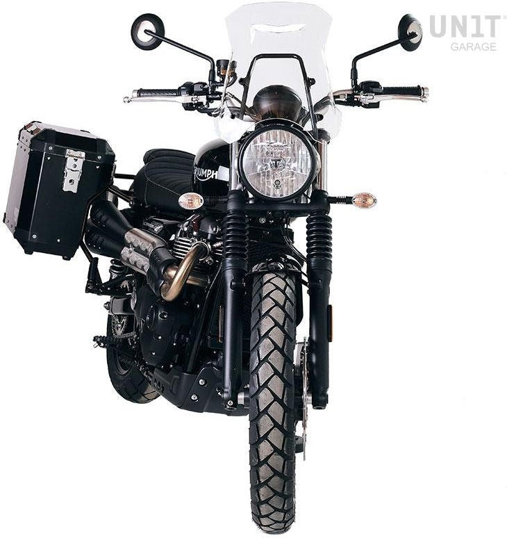 Unit Garage Windshield with GPS support for Triumph Street series | 3141