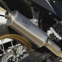 Unit Garage Black Exhaust with visible welding Ténéré 700 | 3205Tit-BL