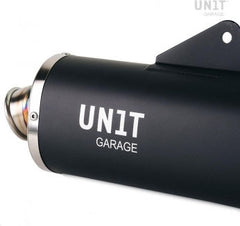 Unit Garage Black Exhaust with visible welding Ténéré 700 | 3205Tit-BL