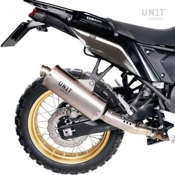 Unit Garage Exhaust in titanium with visible welding Ténéré 700 | 3205Tit
